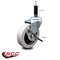 Service Caster 3 Inch Thermoplastic Rubber Wheel 7/8 Inch Expanding Stem Caster with Brake SCC-EX05S310-TPRS-SLB-78 - alternate 4